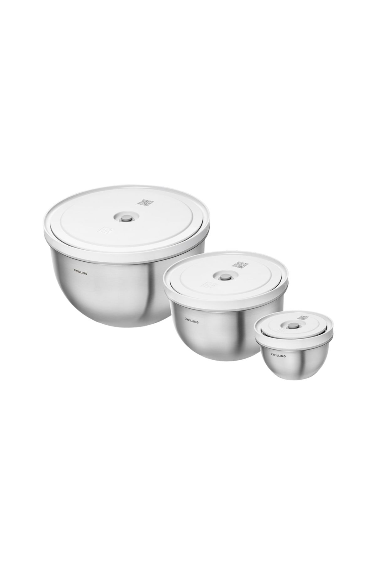 ZWILLING Fresh & Save Vakumlu Saklama Kase Seti S/M/L Paslanmaz Çelik
