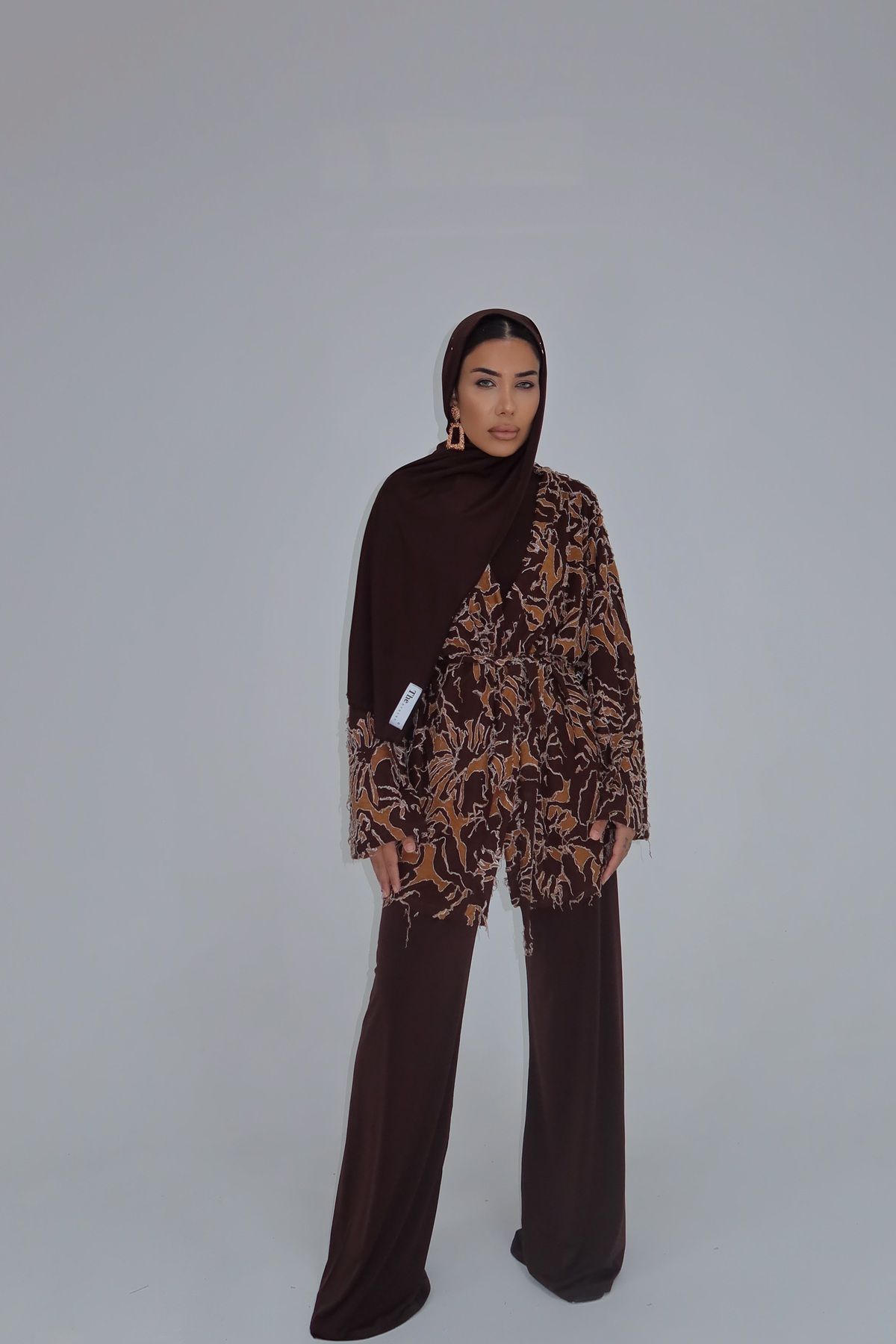 Gülşah Evecen tesettür ithal kimono