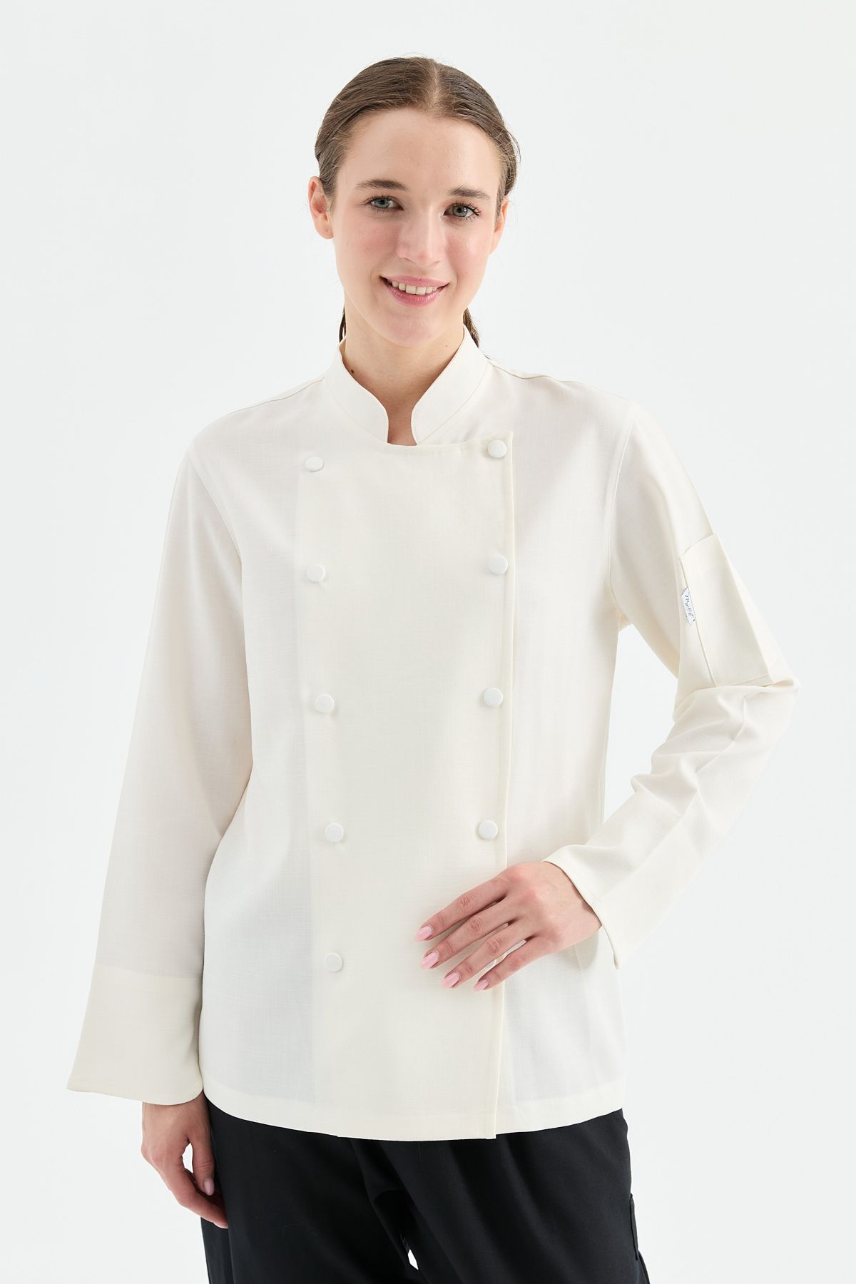 MyChef 2001 Çift Düğmeli Kadın Şef Kıyafeti