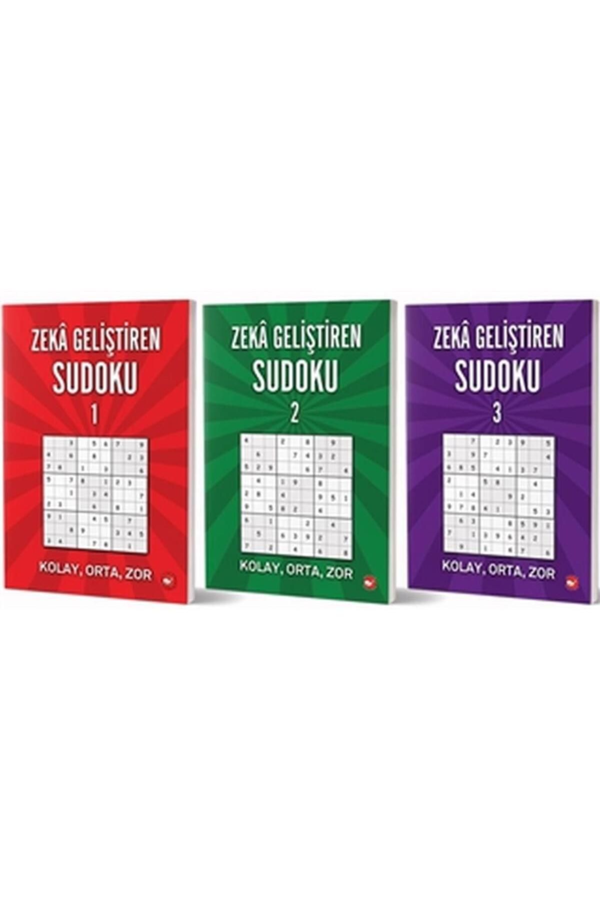 Beyaz Balina Yayınları Zeka Geliştiren Sudoku Seti (3 Kitap Takım)