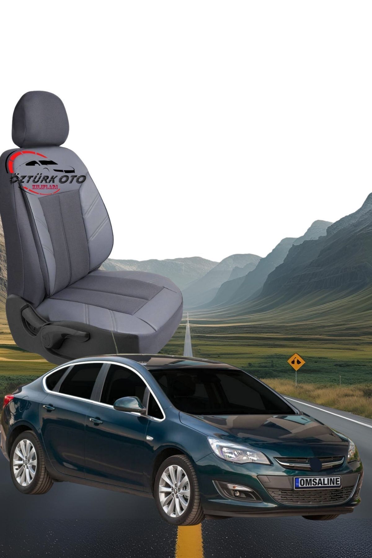 MEVLÜT ÖZTÜRK OTO KILIFLARI Akik Serisi Opel Astra J Sedan Tam Set Oto Koltuk Kılıfı
