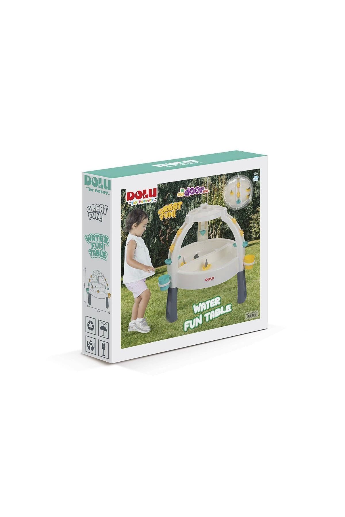 Modafiks 2674 Eğlenceli Çeşme Kum ve Su Masası