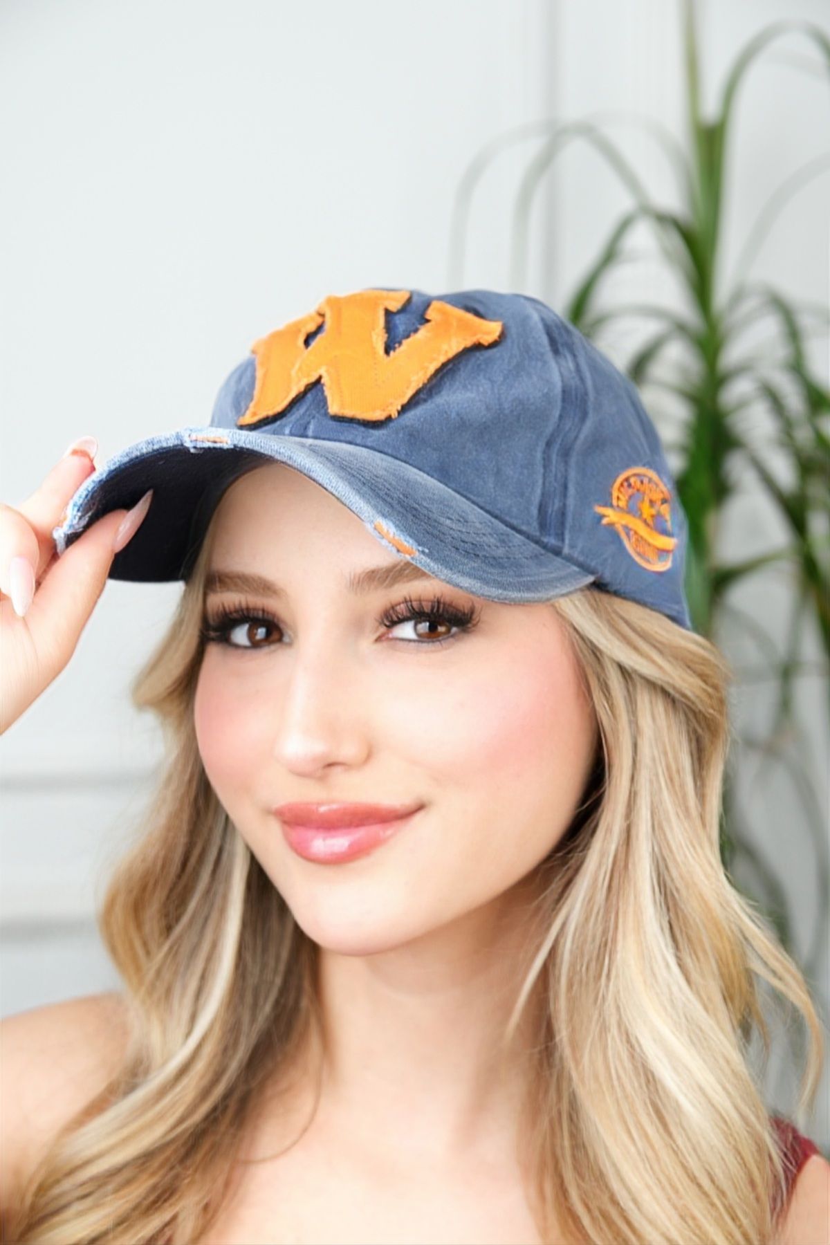 Jack Ferrero UNİSEX ESKİTME GÖRÜNÜMLÜ CAP ŞAPKA / BASEBALL CAP / HİPHOP ŞAPKA