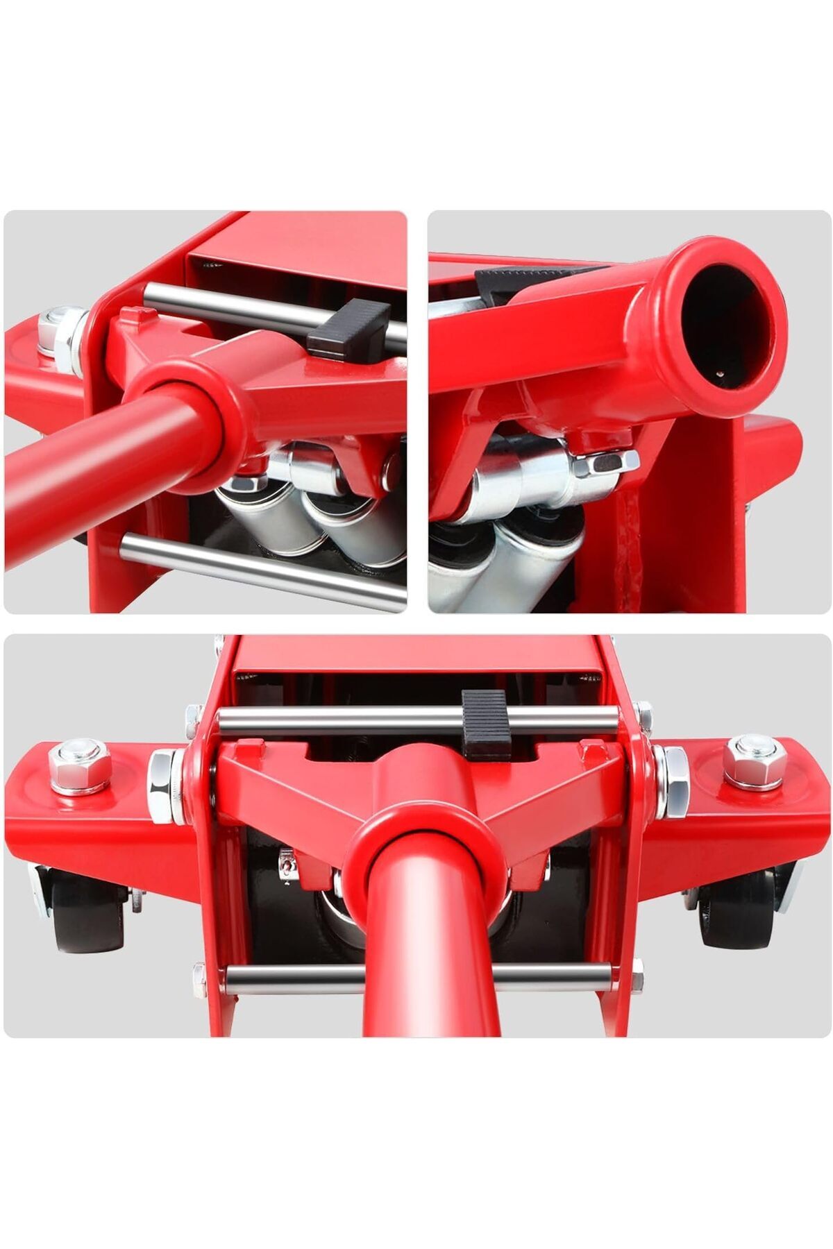 رافعة سيارة هيدروليكية أرضية 3 طن من BUNCA – مع حقيبة نقل، تصميم متين، مناسبة للورش والمنزل والسفر