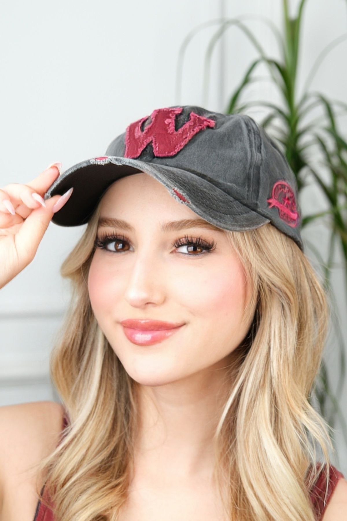 Jack Ferrero UNİSEX ESKİTME GÖRÜNÜMLÜ CAP ŞAPKA / BASEBALL CAP / HİPHOP ŞAPKA