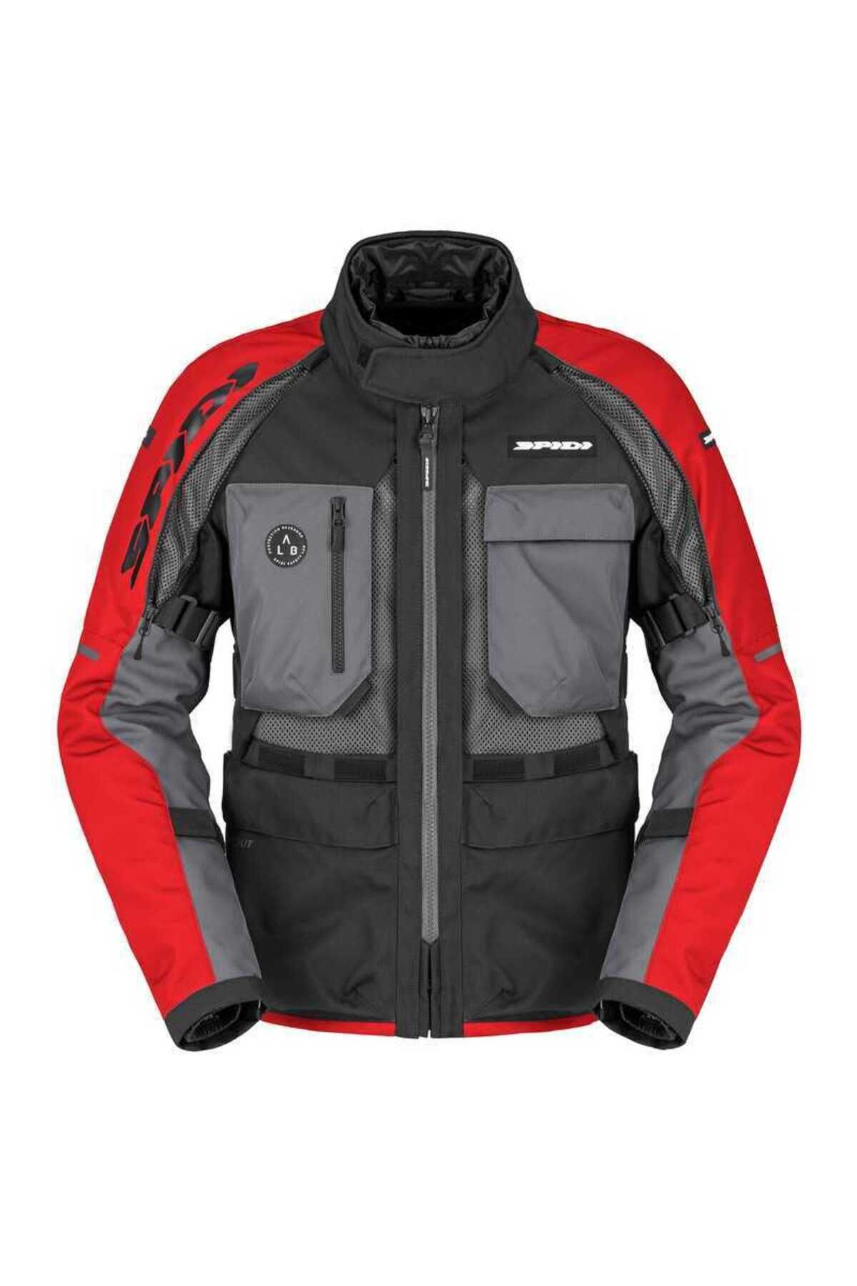 Spidi-Crossmaster 2 H2Out Jacket Black Red 4