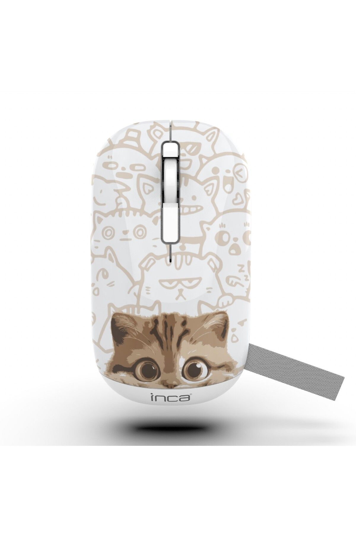 Inca IWM-242 Bluetooth+Wireless Double Mod Rechargeable Handhold Silent Mouse
