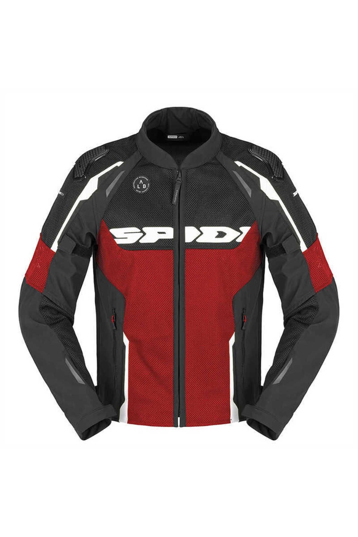 Spidi-Race Warrior 2 Net Summer Jacket Black Red 1