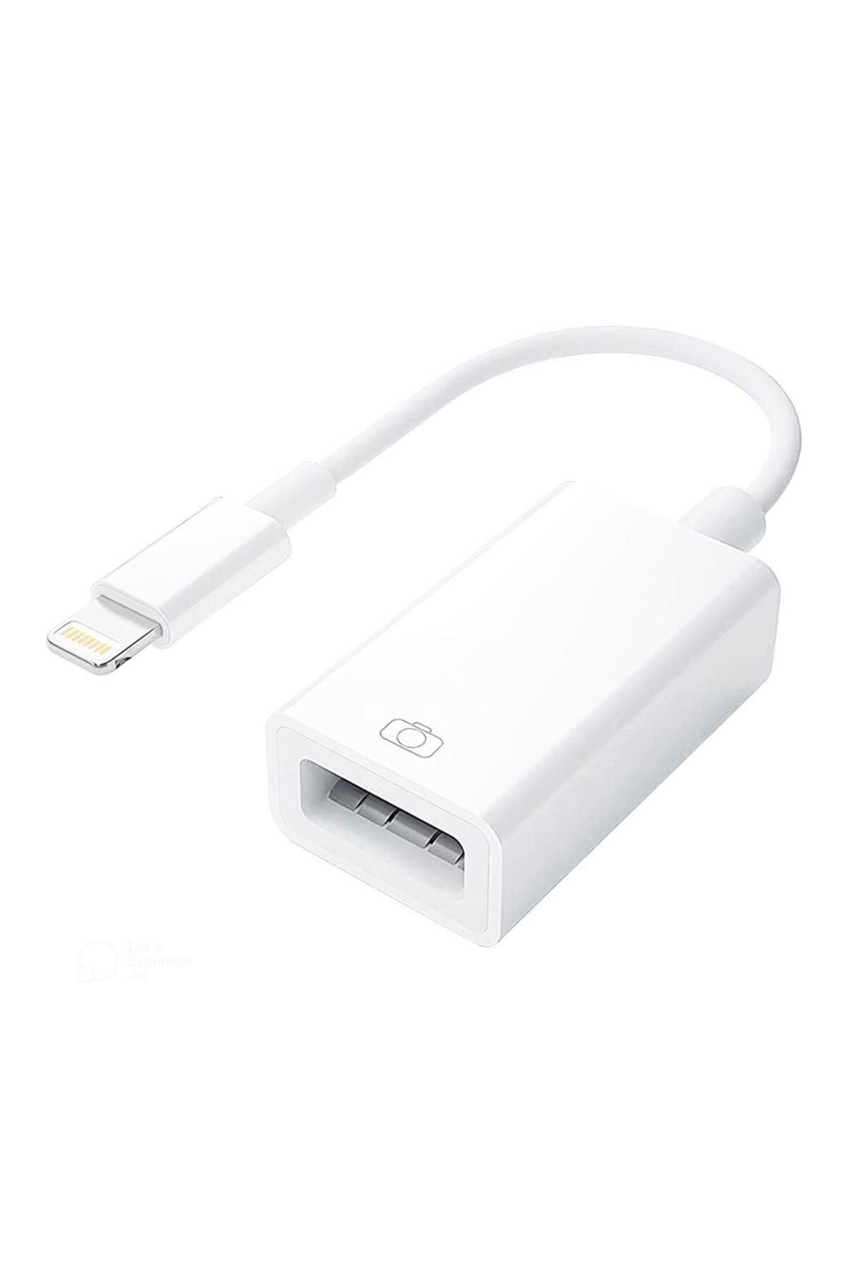 Aydoganticaret44 IPAD IPHONE LIGHTNING OTG ADAPTÖR (FLASH BELLEK MOUSE KLAVYE BAĞLAMAK İÇİN)
