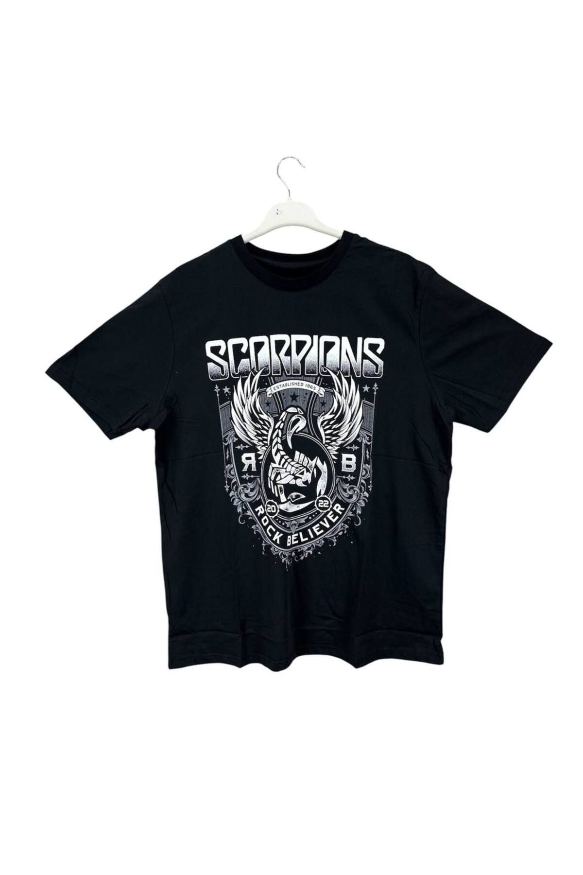 undergraund SCORPIONS ROCK BELIEVER Vintage T-Shirt