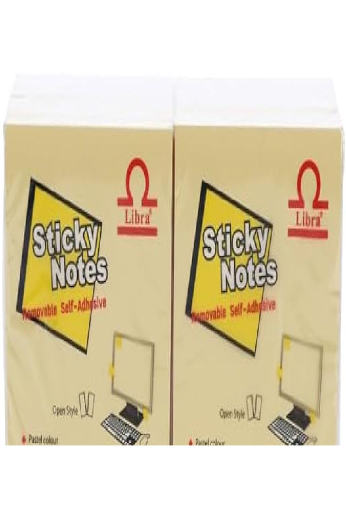 RAHALIFE HOME SOLUTION-Rahalife Sticky Notes | 3x3in Self-Adhesive Notes, 100 Sheets x 12 Set | Pastel Colors, Removable 1