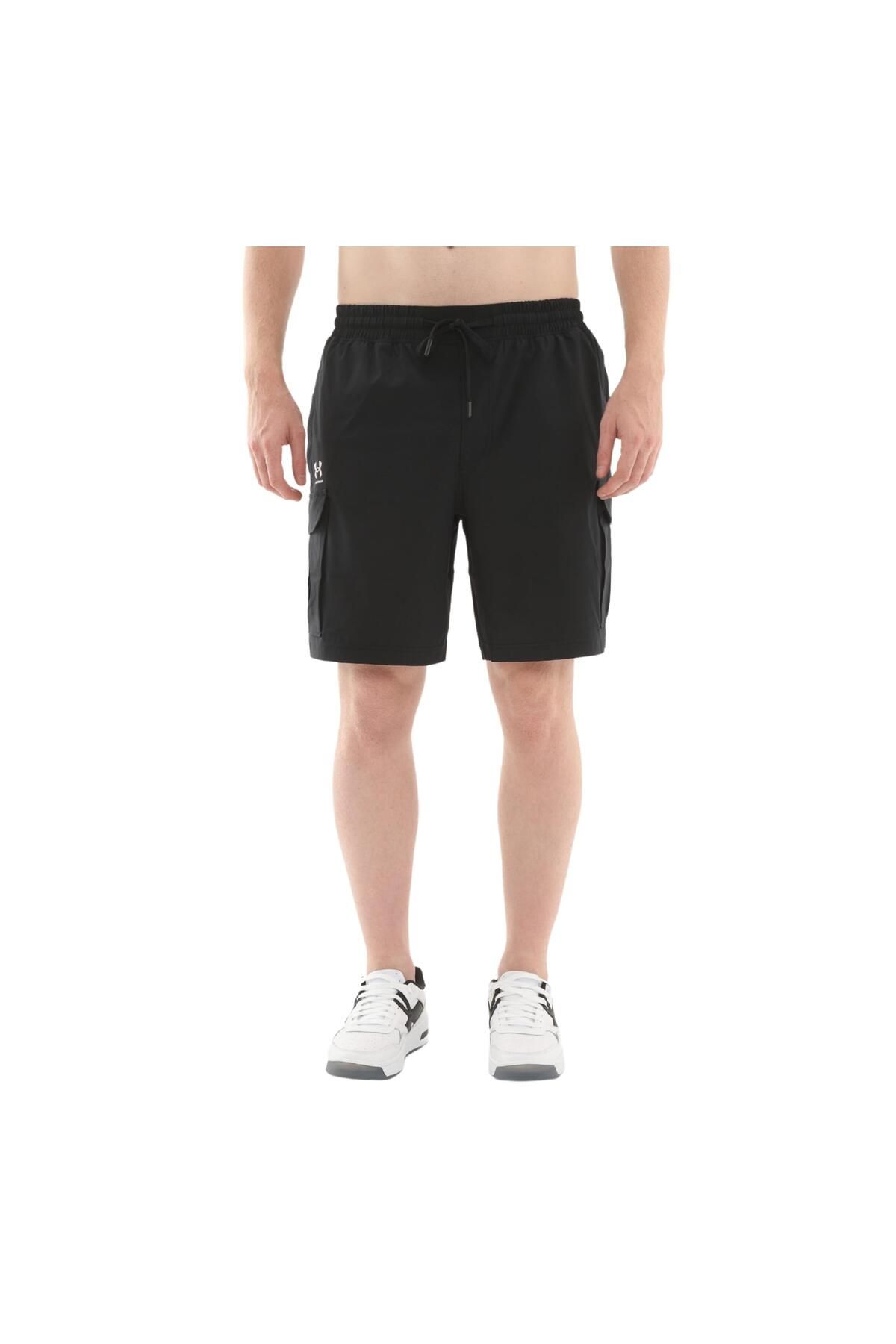Under Armour A1386560-001 Under Armour Ua Vibe Woven Cargo Short Erkek Şort Ve Kapri Siyah