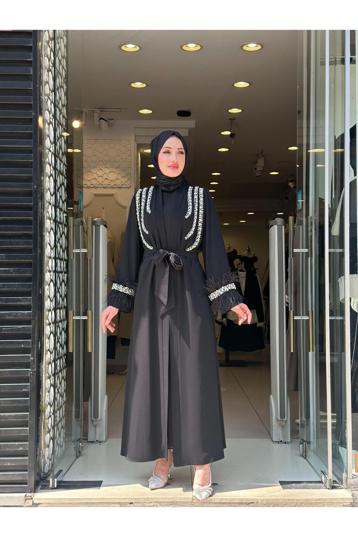 MODA OTRİŞ DETAYLI ABİYE