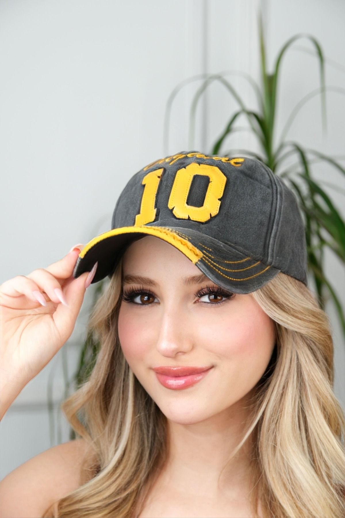 Jack Ferrero UNİSEX ESKİTME GÖRÜNÜMLÜ CAP ŞAPKA / BASEBALL CAP / HİPHOP ŞAPKA