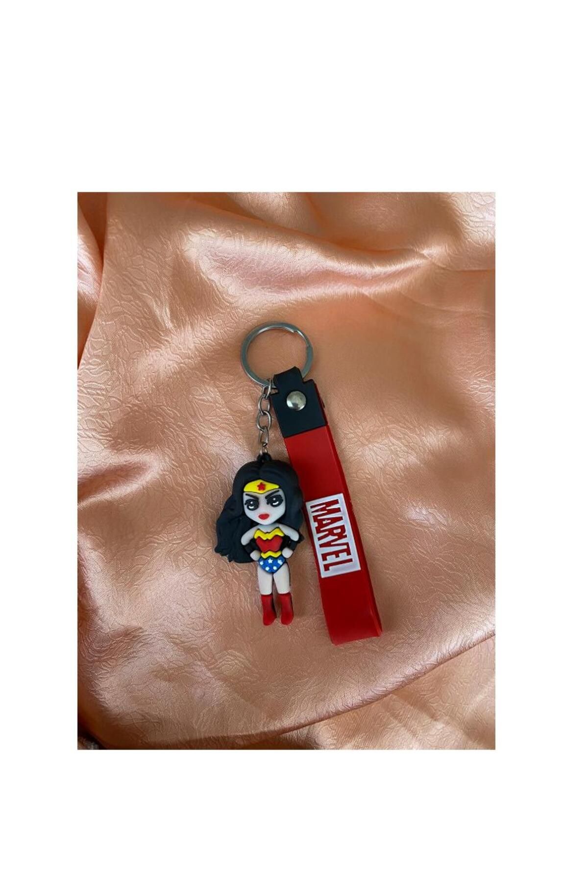 MODA marvel wonder women silikon figür anahtarlık