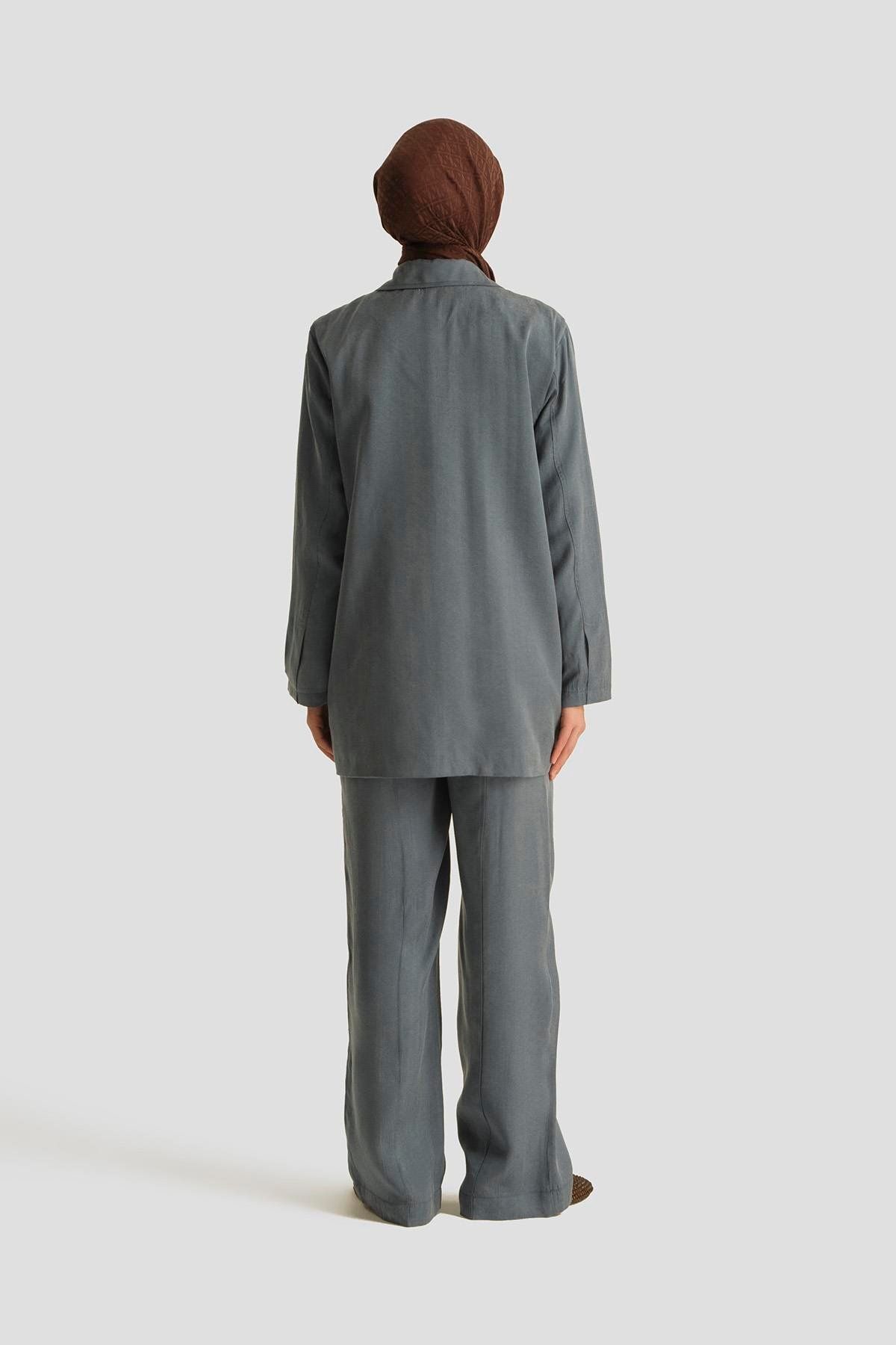Armine-Kupra Blazer Jacket 25Yd4246-1 Indigo 5
