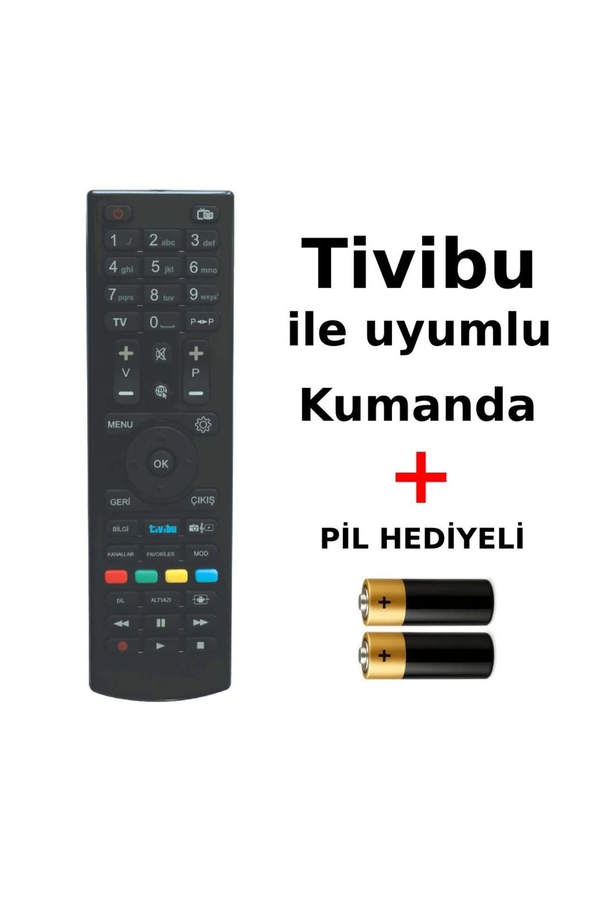Suntel Tivibu uyumlu kumanda