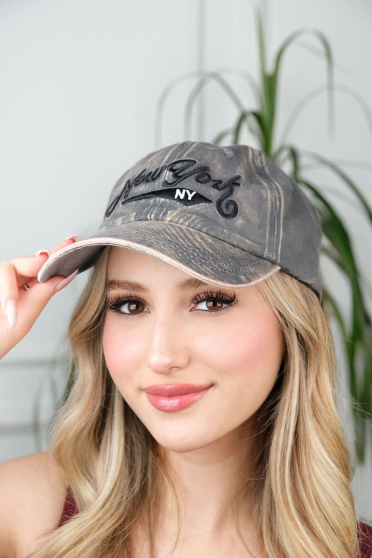 Jack Ferrero UNİSEX ESKİTME GÖRÜNÜMLÜ CAP ŞAPKA / BASEBALL CAP / HİPHOP ŞAPKA