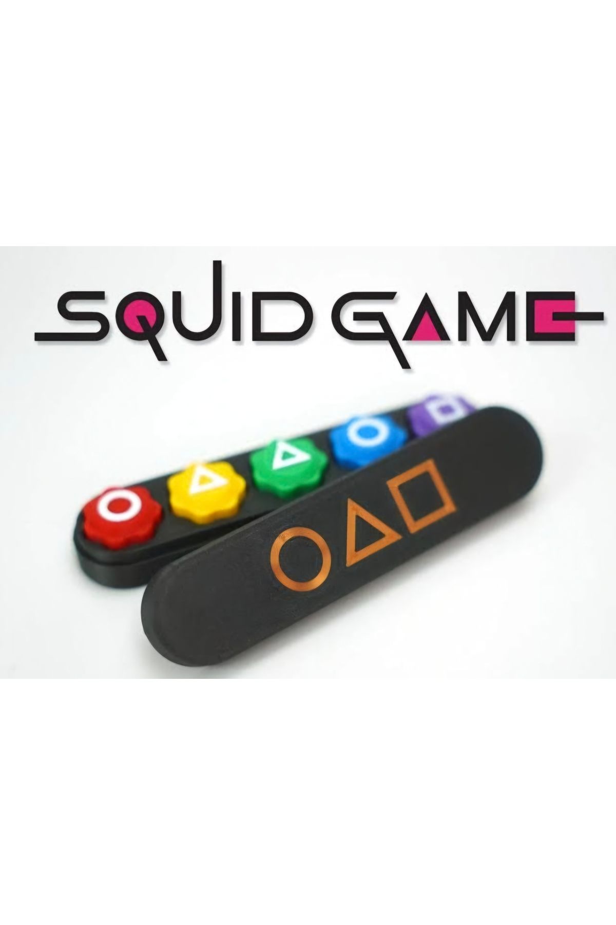 LunkiToys Squid Game 5 Taş Renkli Taşlar