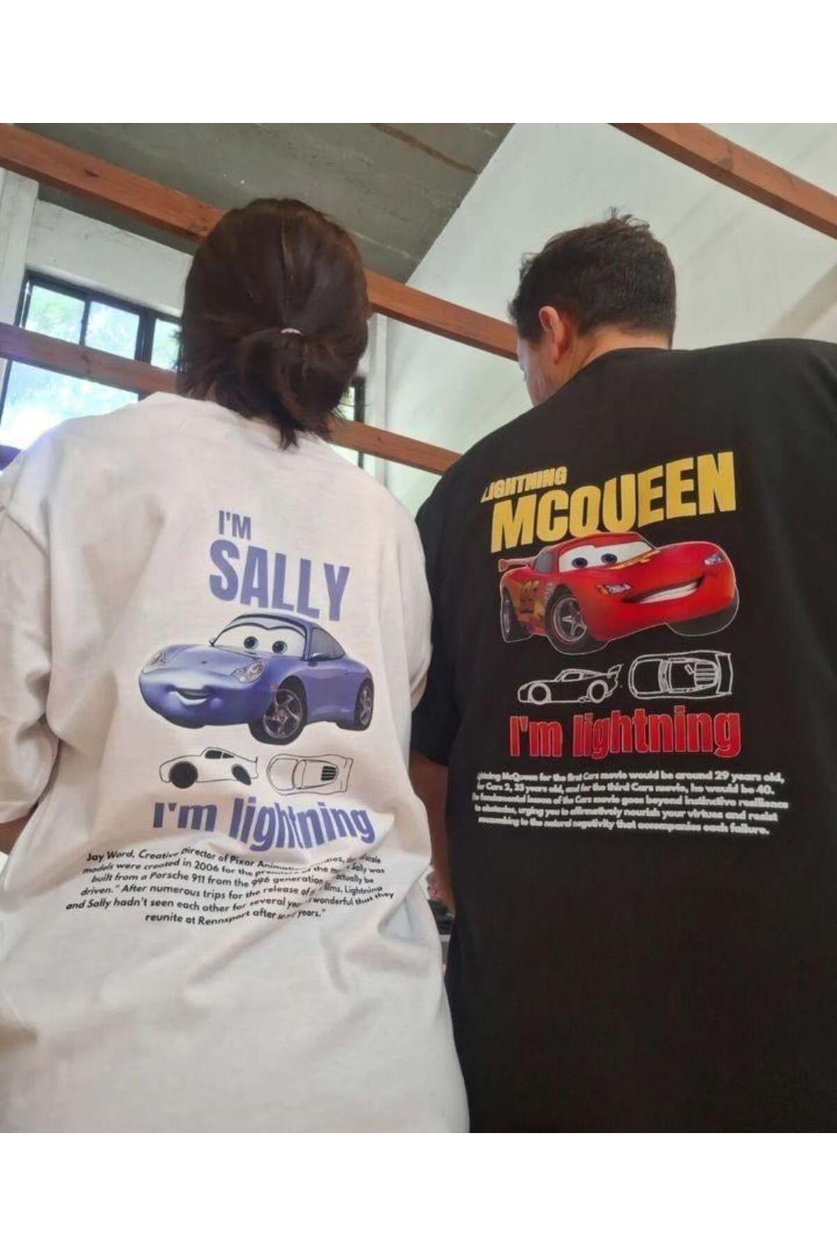 Wisevelya McQueen Car Baskılı T-Shirt