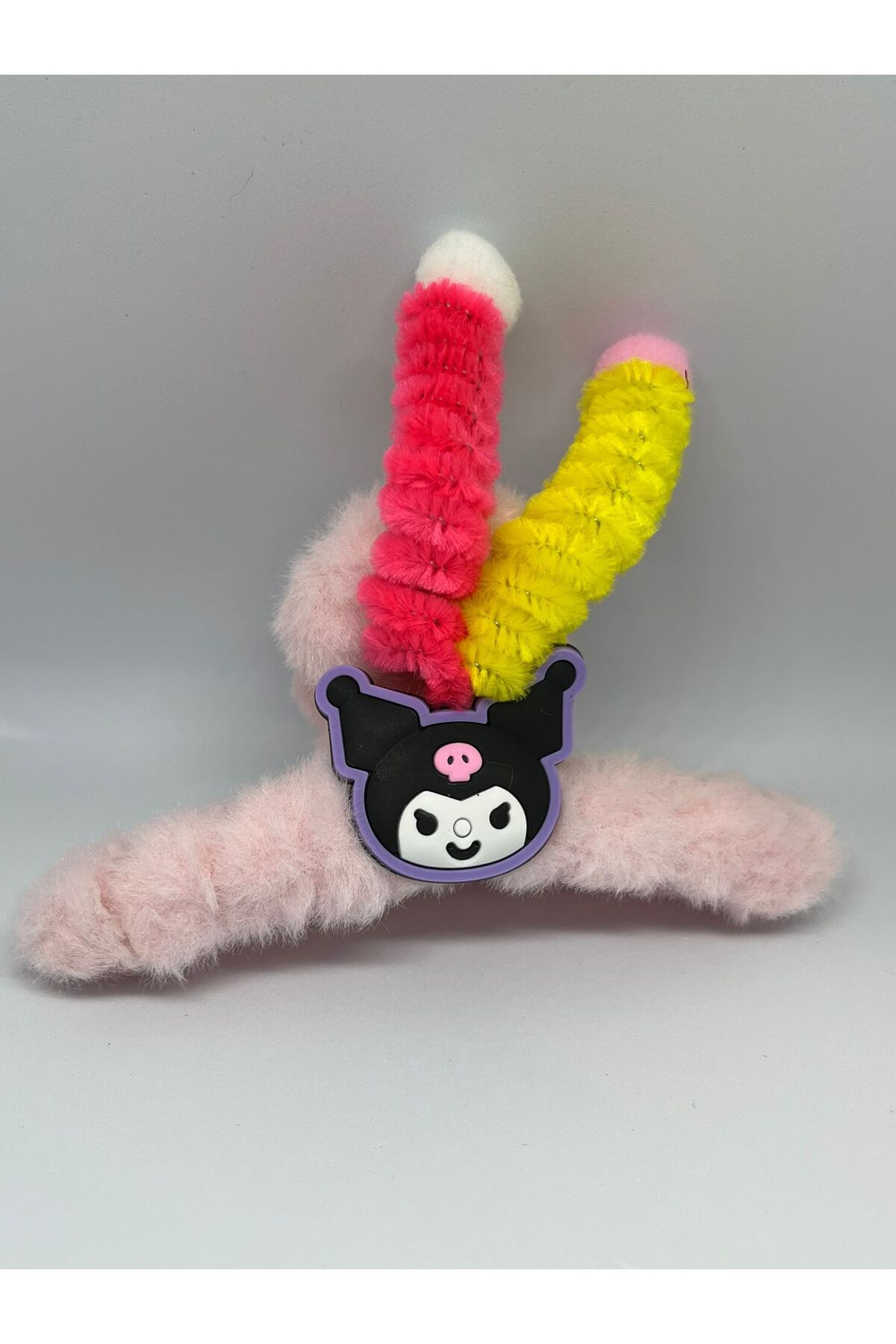 YASİNHOME KUROMİ ANTENLİ PELUŞ MANDAL TOKA