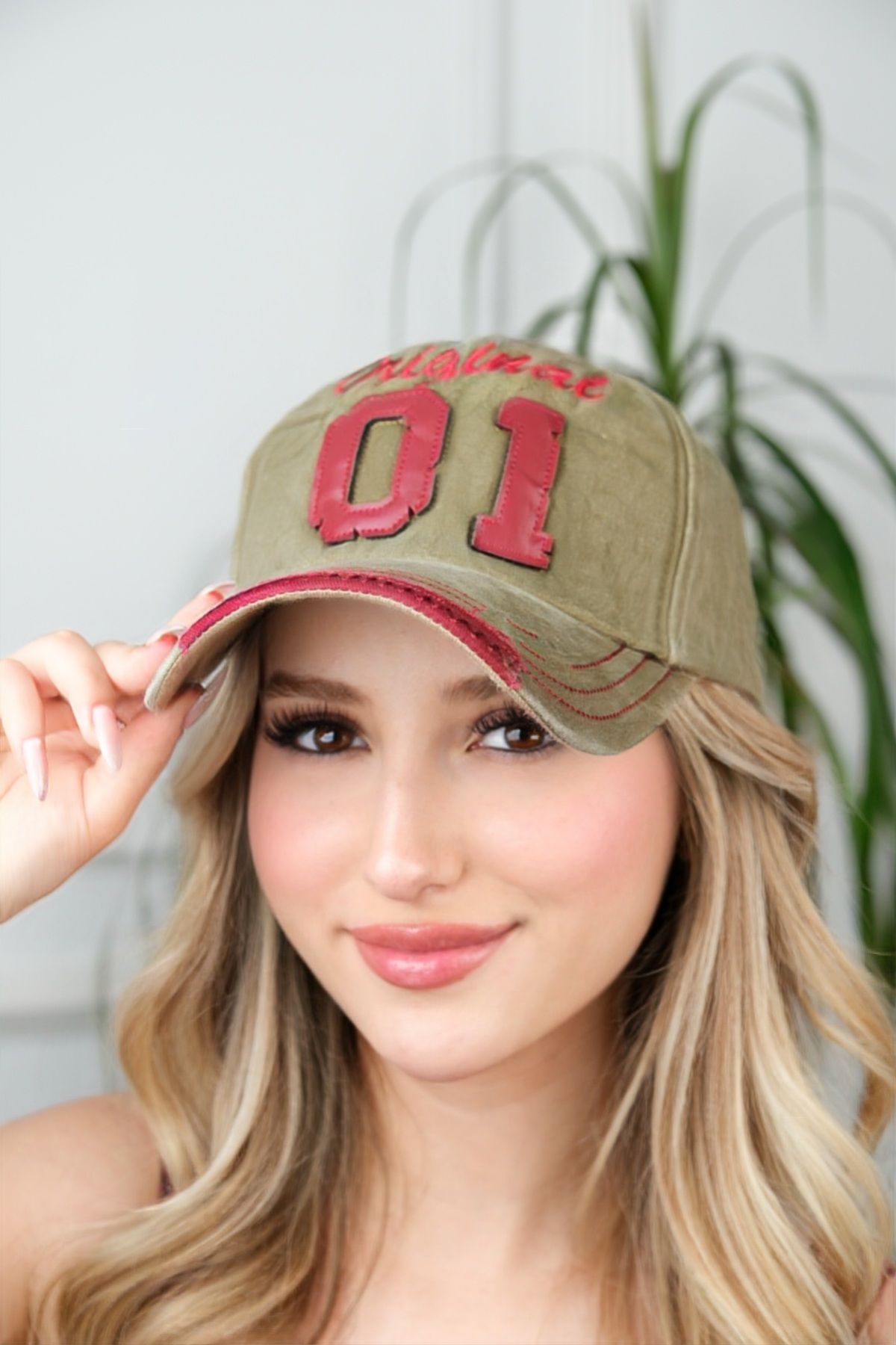 Jack Ferrero UNİSEX ESKİTME GÖRÜNÜMLÜ CAP ŞAPKA / BASEBALL CAP / HİPHOP ŞAPKA