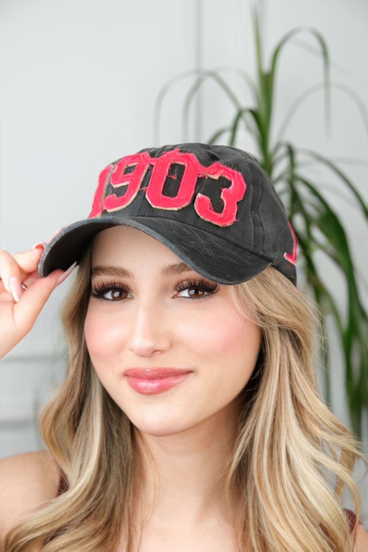 Jack Ferrero UNİSEX ESKİTME GÖRÜNÜMLÜ CAP ŞAPKA / BASEBALL CAP / HİPHOP ŞAPKA