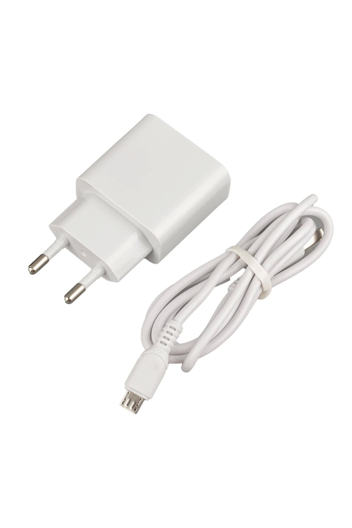shopwave WK-21436 M7 2.1 AMPER ŞARJ BAŞLIK ADAPTÖRÜ + MICRO USB KABLO (NO:3) (5047)