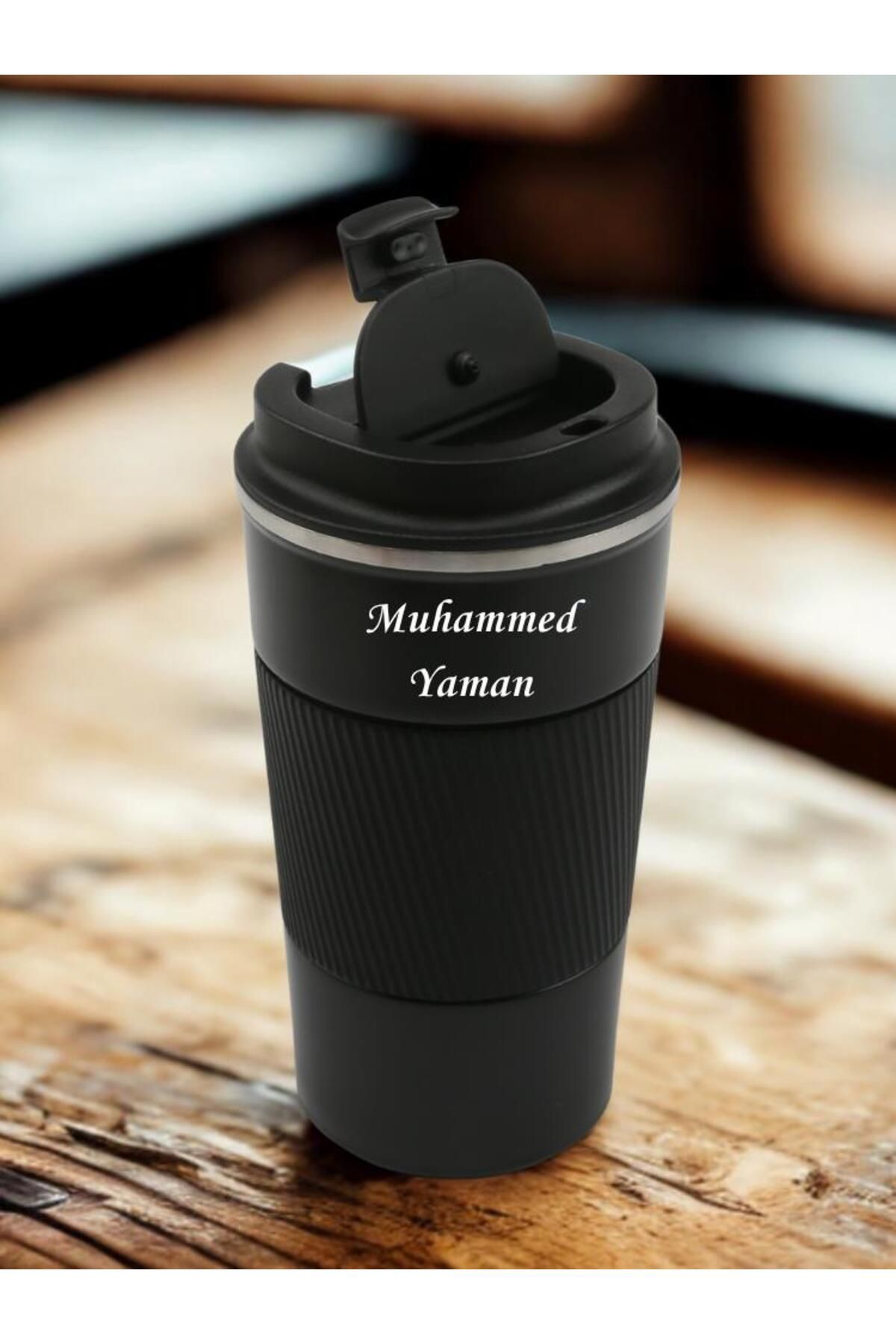 kalemhane Kişiye Özel 500 ml Termos Siyah