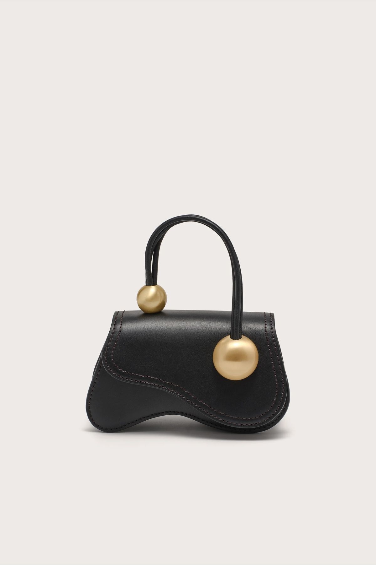 Cult Gaia Kazia Nano Crossbody Bag – Roped Saplı Deri Çapraz Çanta