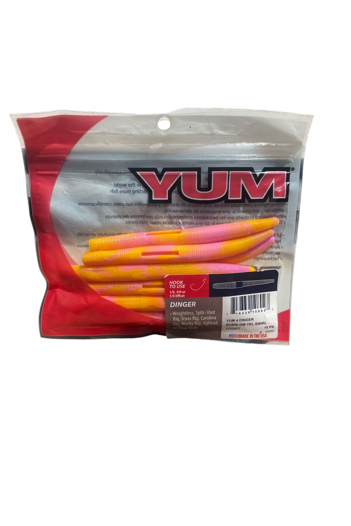 YUM Dinger (5,Colour: Bubble Gum Lemon Swirl)
