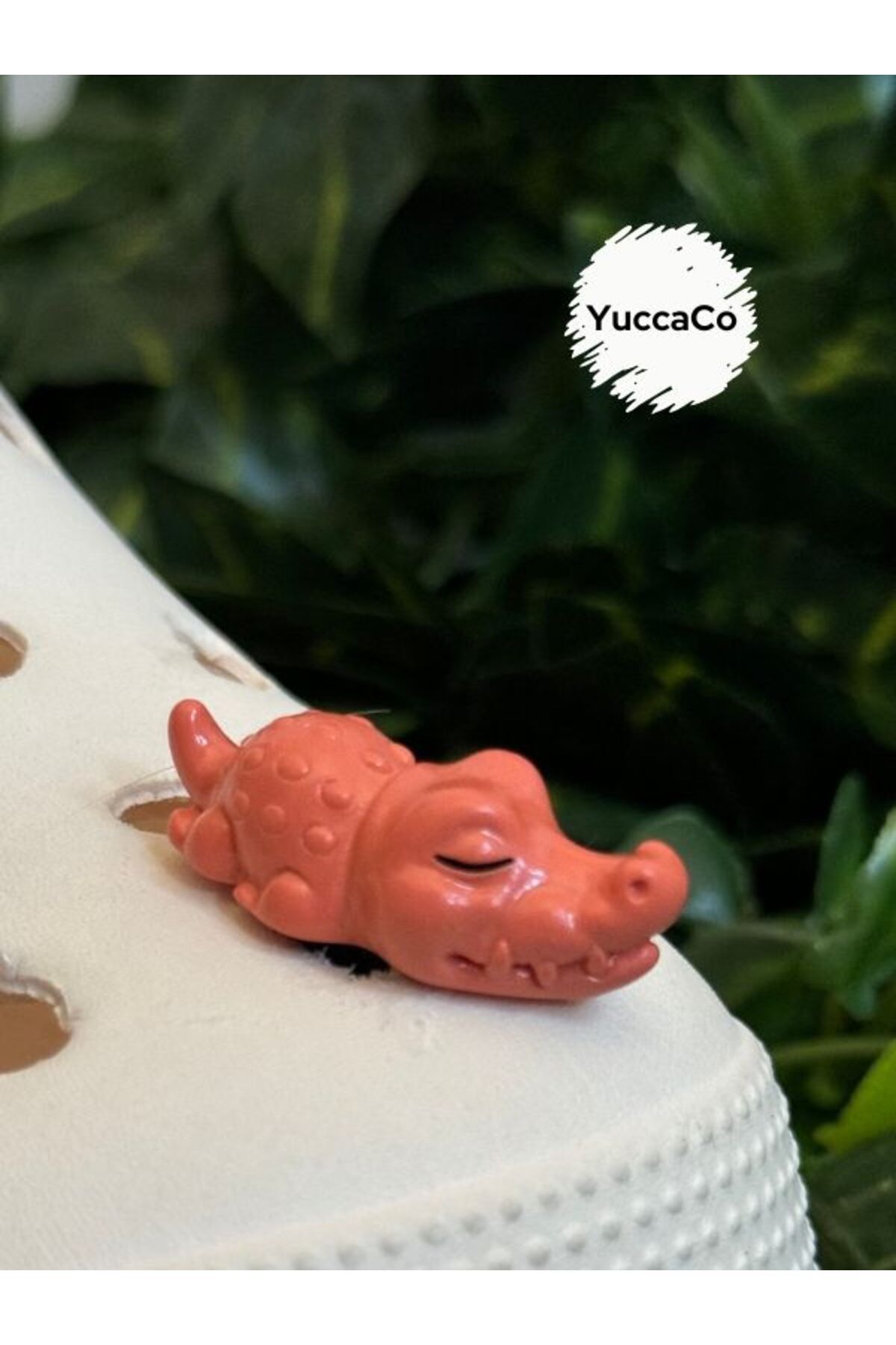 Crocs Timsahlı 3D Terlik Süsü/Üç Boyutlu Timsah Terlik Charmı/Jibbitz