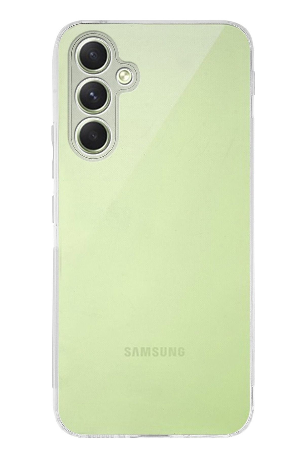TechTree Samsung Galaxy A15 Şeffaf Silikon Kılıf