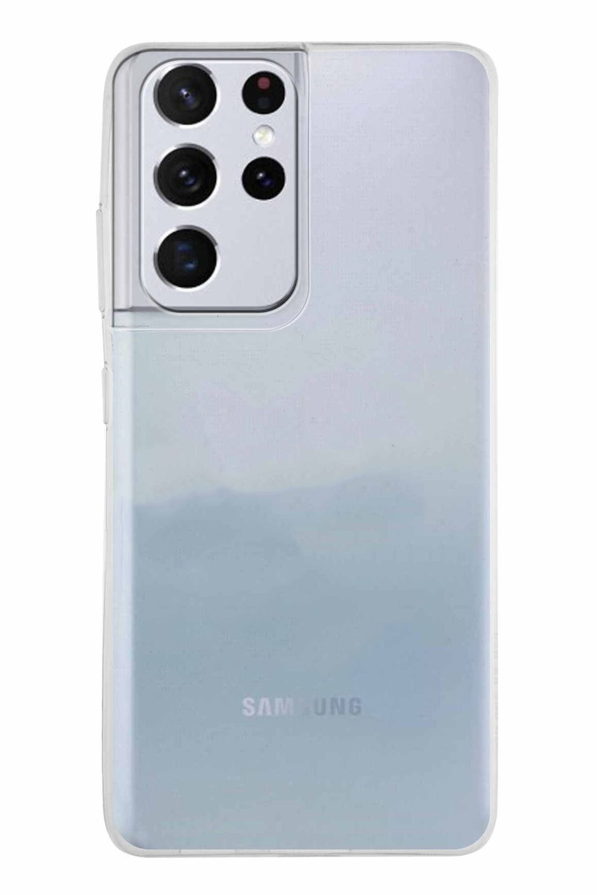 TechTree Samsung Galaxy S21 ULTRA Şeffaf Silikon Kılıf