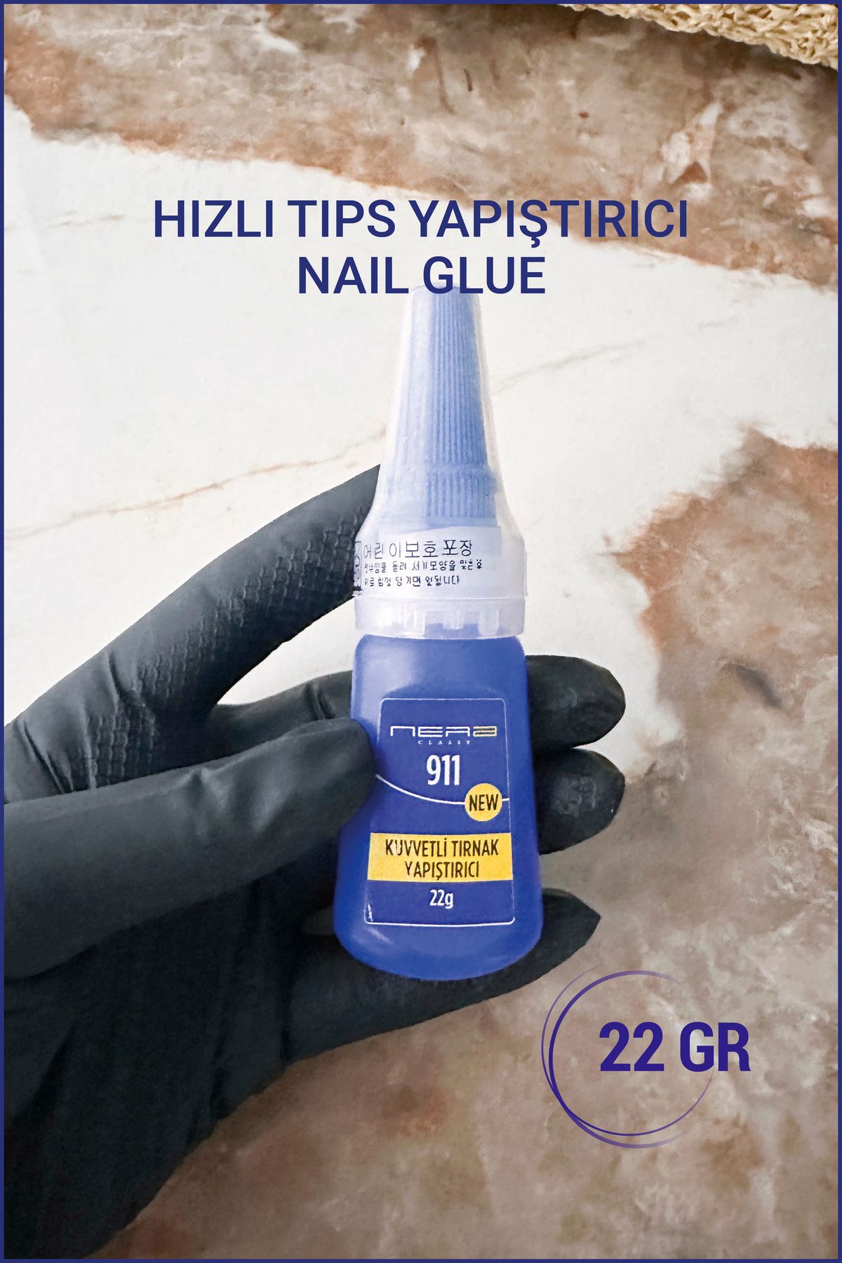 Nera Classy 22gr Tips Yapıştırıcı Hızlı Yapıştırıcı, Nail Glue 22 gr