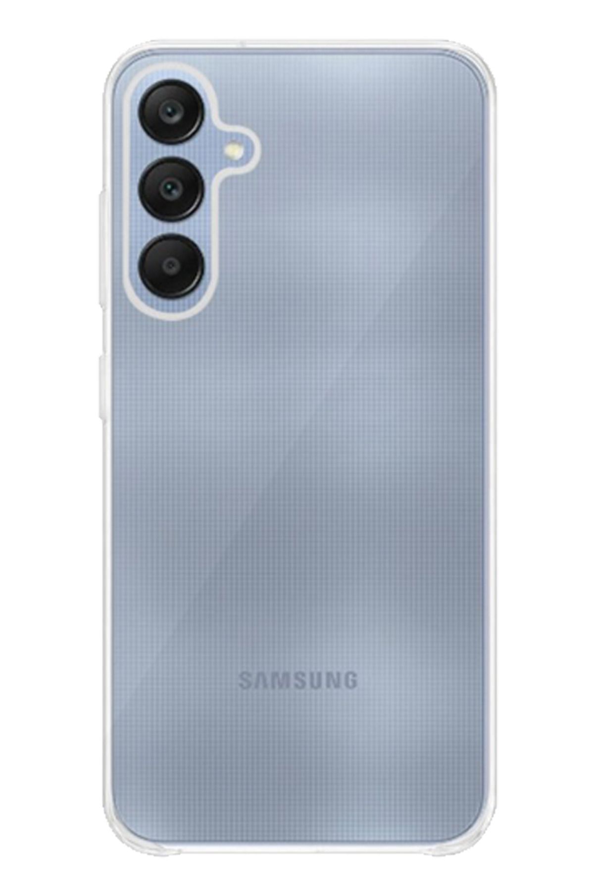 TechTree Samsung Galaxy A25 Şeffaf Silikon Kılıf