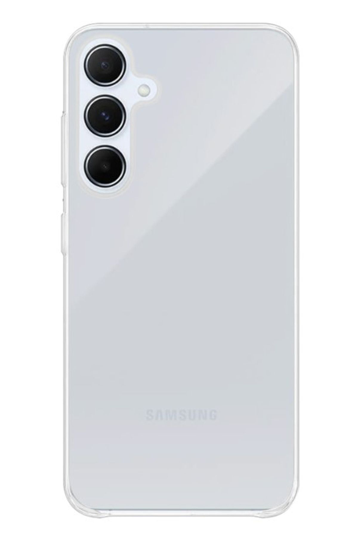 TechTree Samsung Galaxy A55 Şeffaf Silikon Kılıf