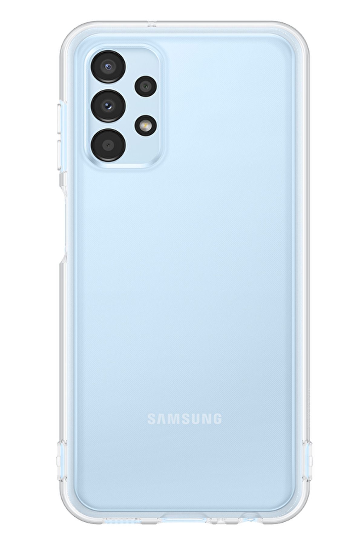 TechTree Samsung Galaxy A13 Şeffaf Silikon Kılıf