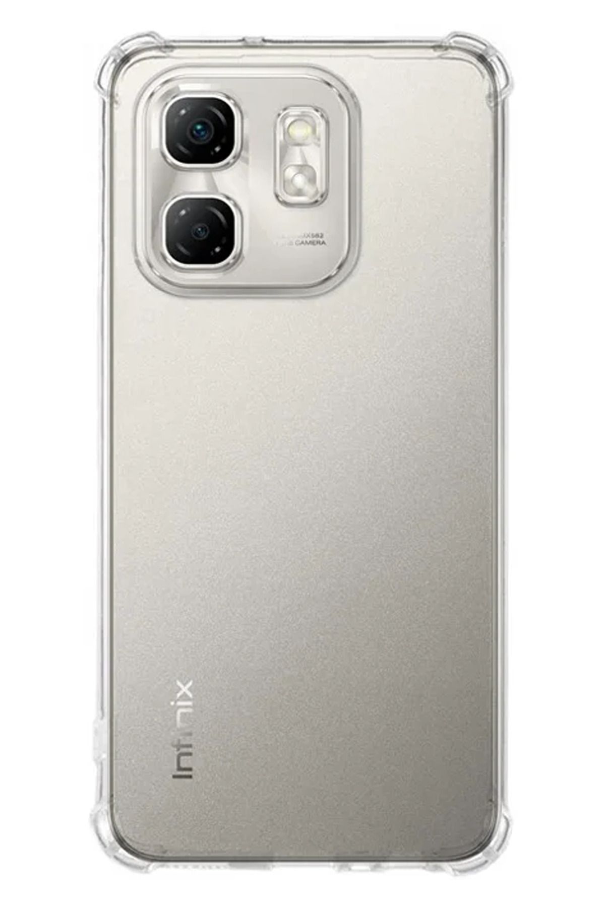 TechTree Infinix Hot 50i - Smart 9 Şeffaf Silikon Kılıf