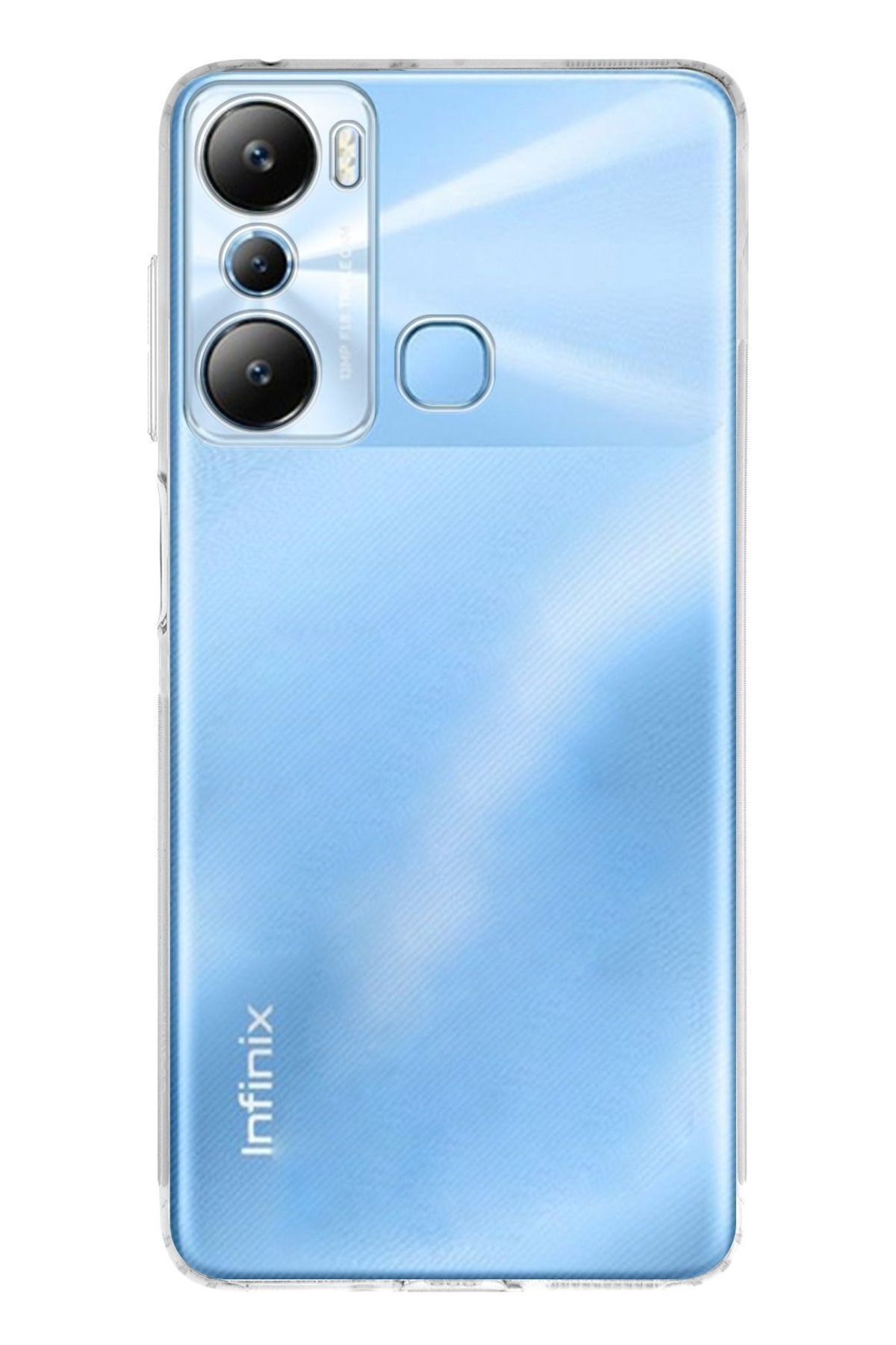TechTree İnfinix Hot 20i Şeffaf Silikon Kılıf