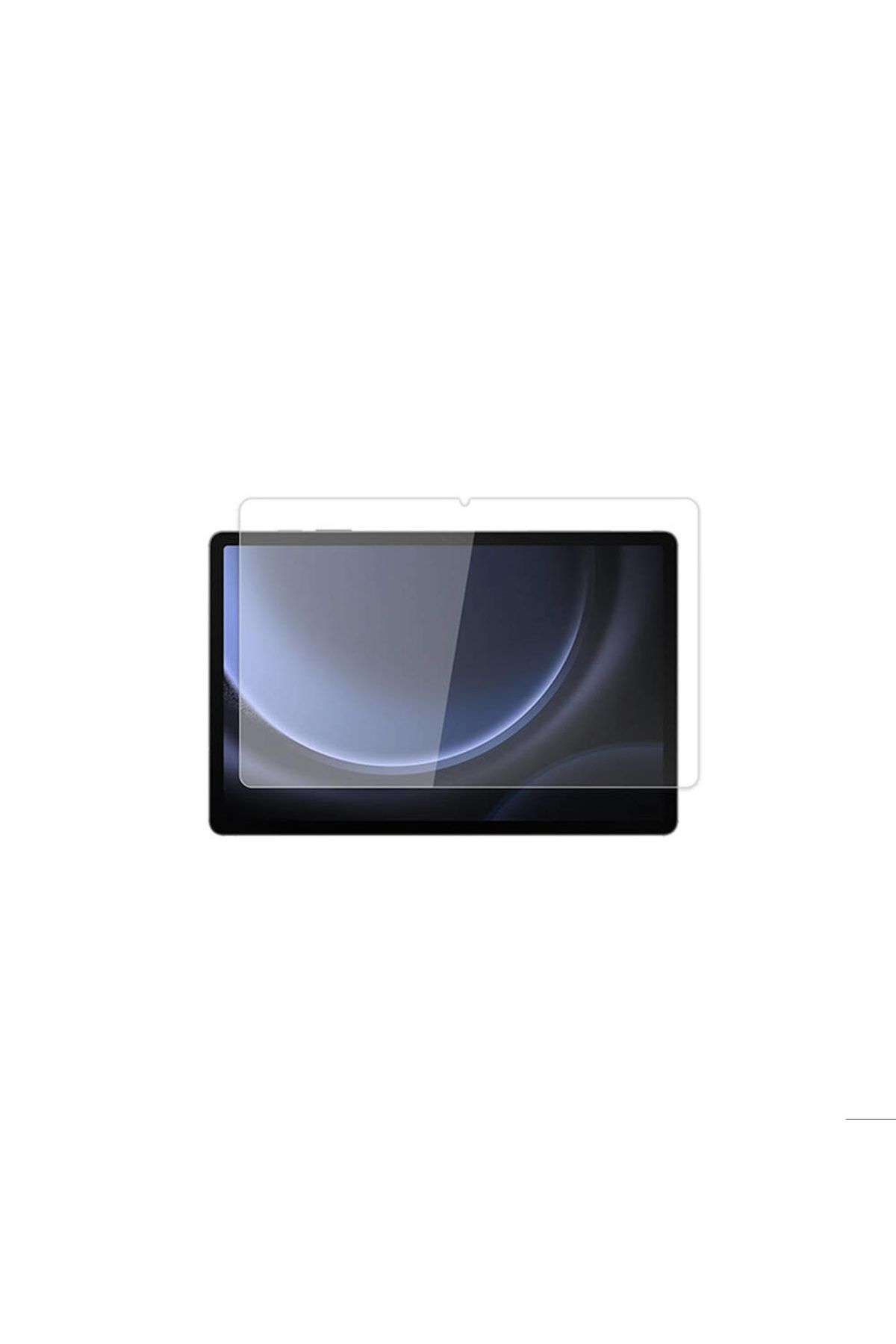 Megafox Teknoloji Samsung Galaxy Tab S9 FE Uyumlu 5in1 Tablet Temperli Cam Ekran Koruyucu