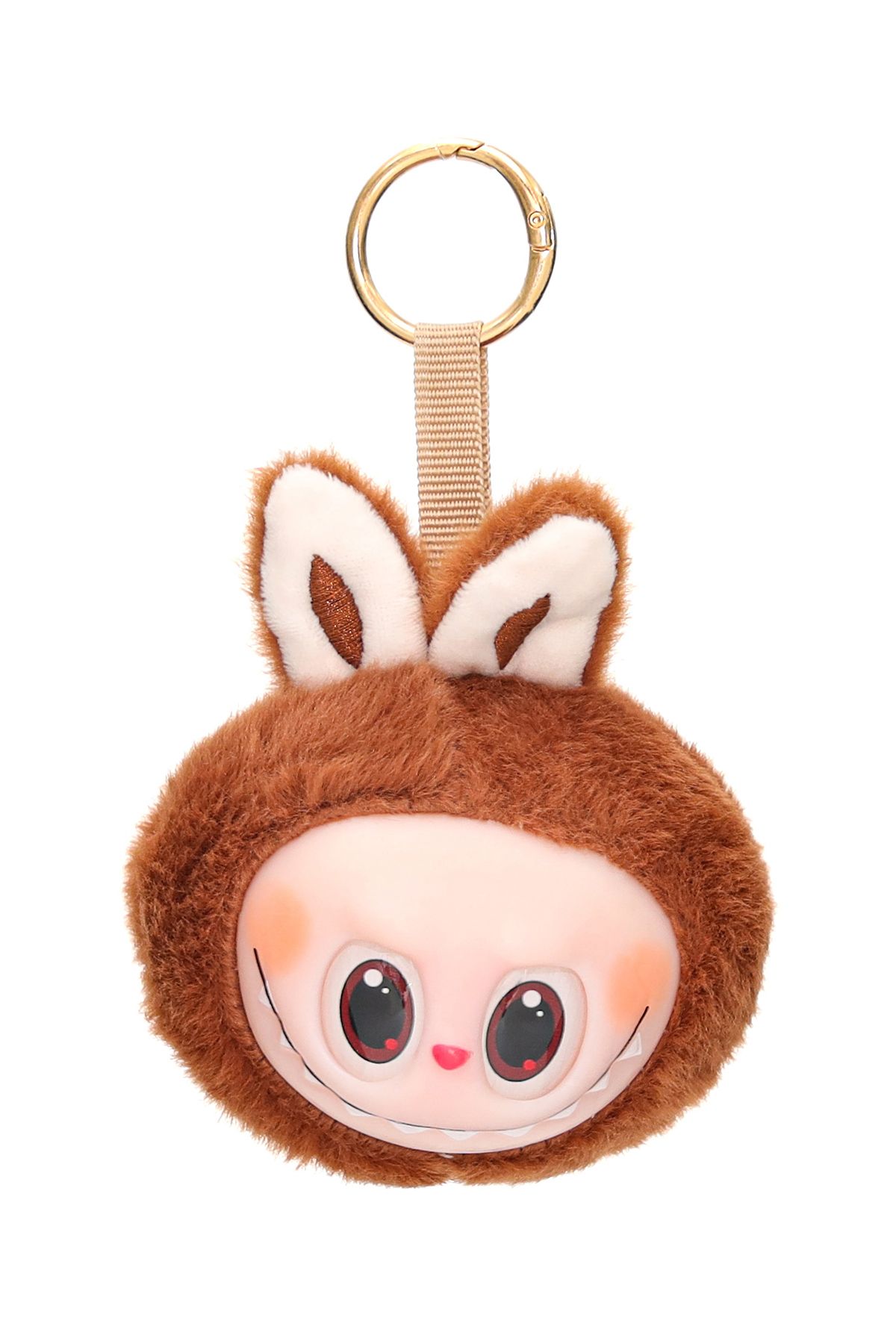 Pop Mart Labubu Charm, Sevimli Canavar, Pelüş oyuncak - 6 Renk seçeneği ile Yumuşacık ve Sevimli