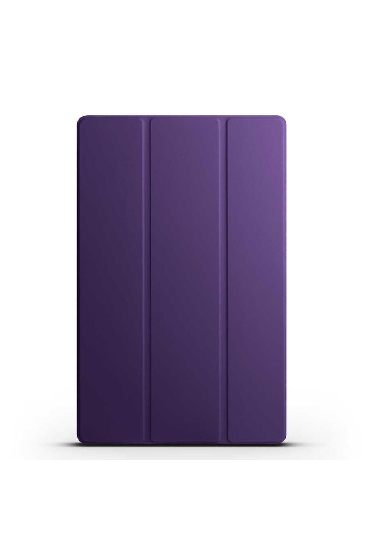 Megafox Teknoloji Samsung Galaxy Tab S9 Plus Uyumlu Tablet Kılıfı Smart Cover Standlı Akıllı Kılıf