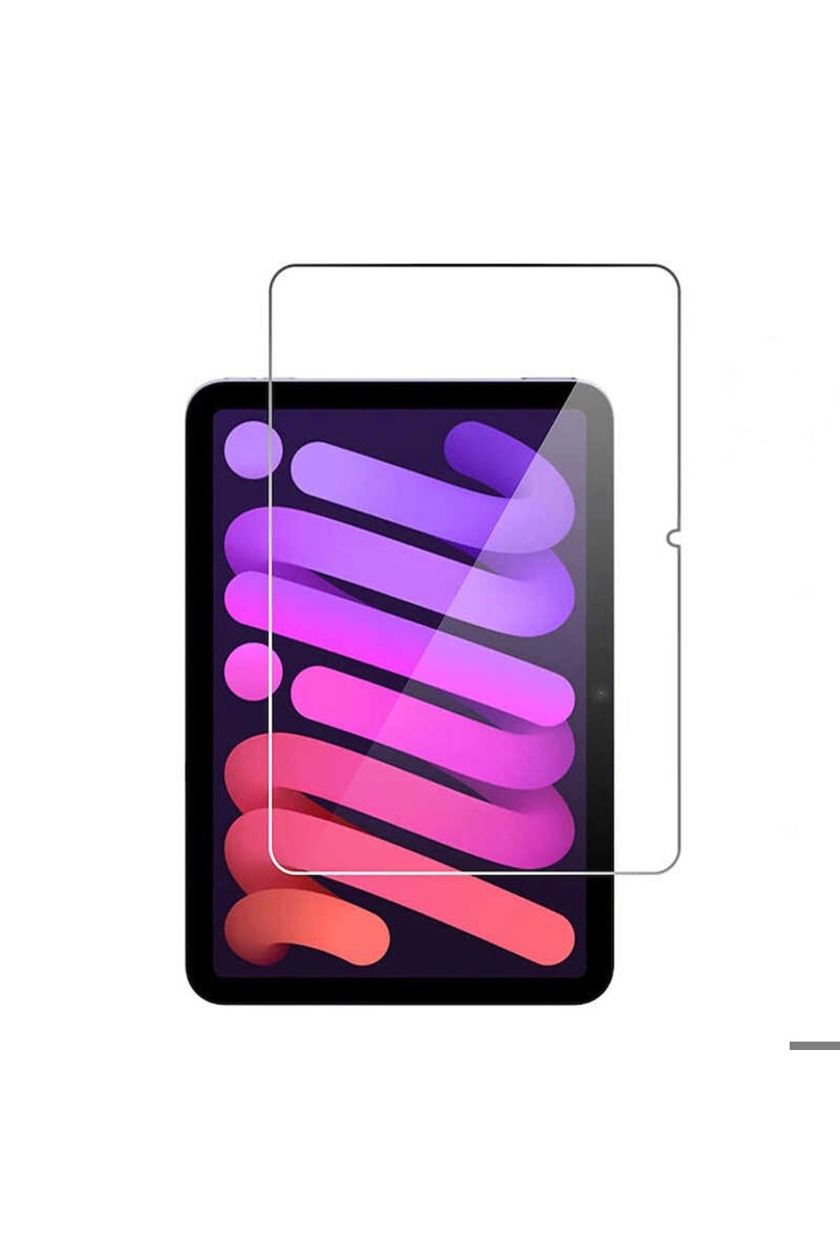 Megafox Teknoloji Apple iPad 10.9 2022 (10.Nesil) Uyumlu Tablet Temperli Cam Ekran Koruyucu