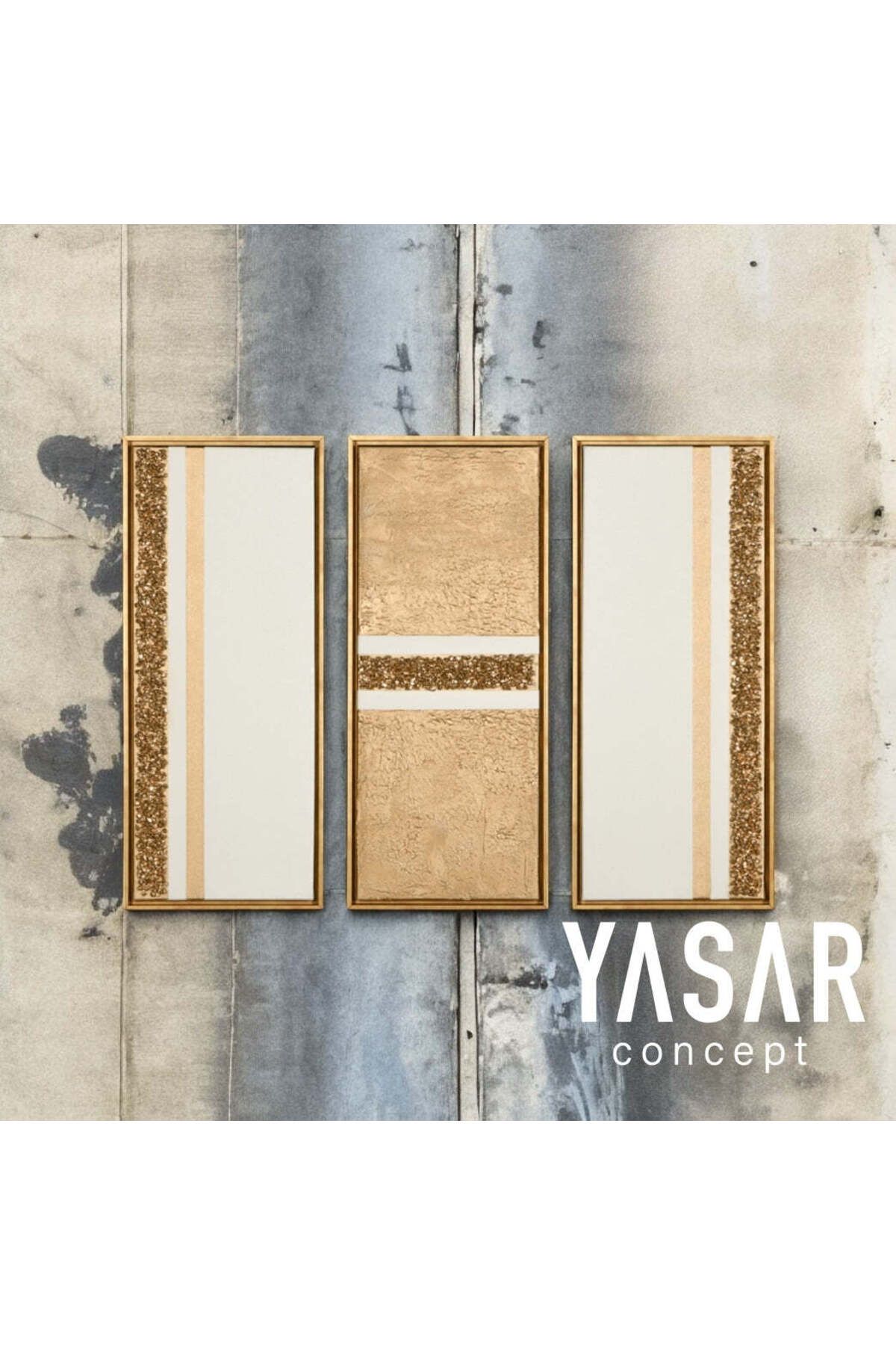 YSR CONCEPT Textured Harmony El Yapımı Tablo