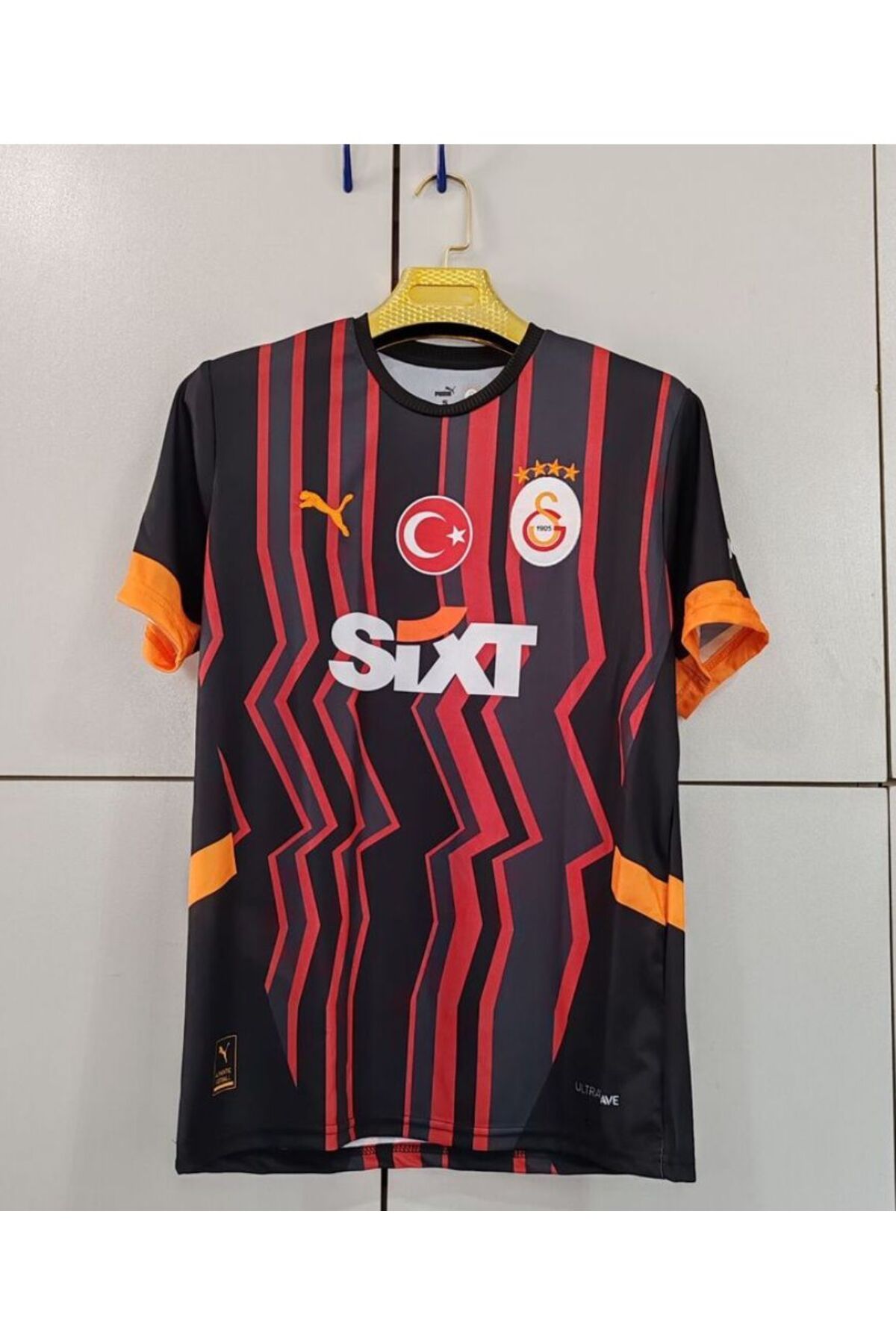 Flextreme G.a.l.a.t.a.s.a.r.a.y -// İsimsiz - Yeni Sezon Siyah - Kısa - Kol Yetişkin Furbol Formasi