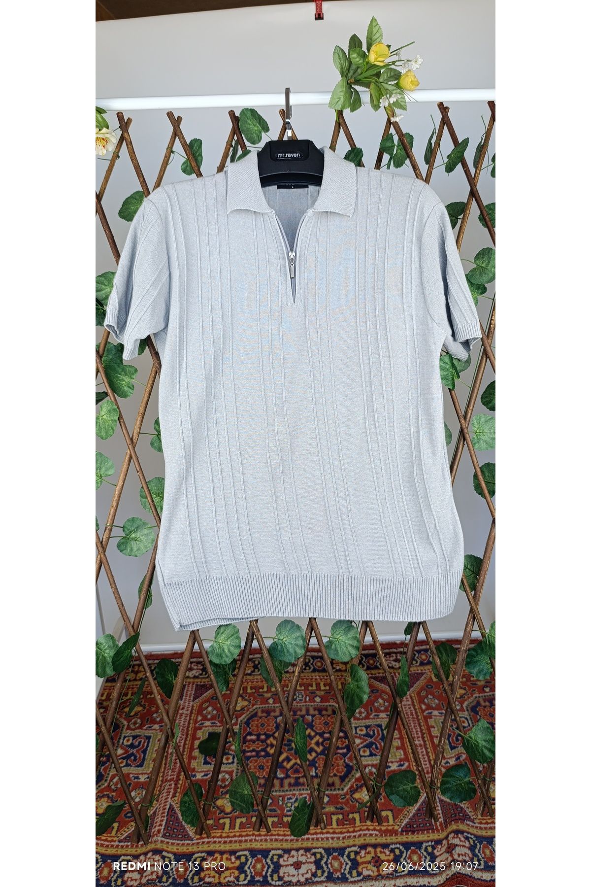 BY RAVEN Polo yaka triko kısa kollu t-shirt