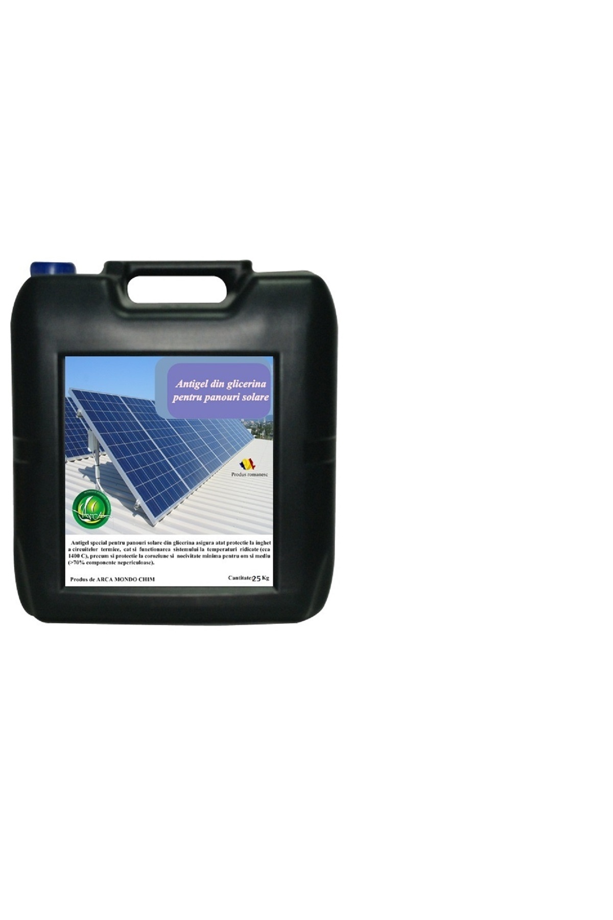 ARCA LUX Antigel Panouri Solare, Concentrat Arca Lux, Bidon 25 Kg - One Size
