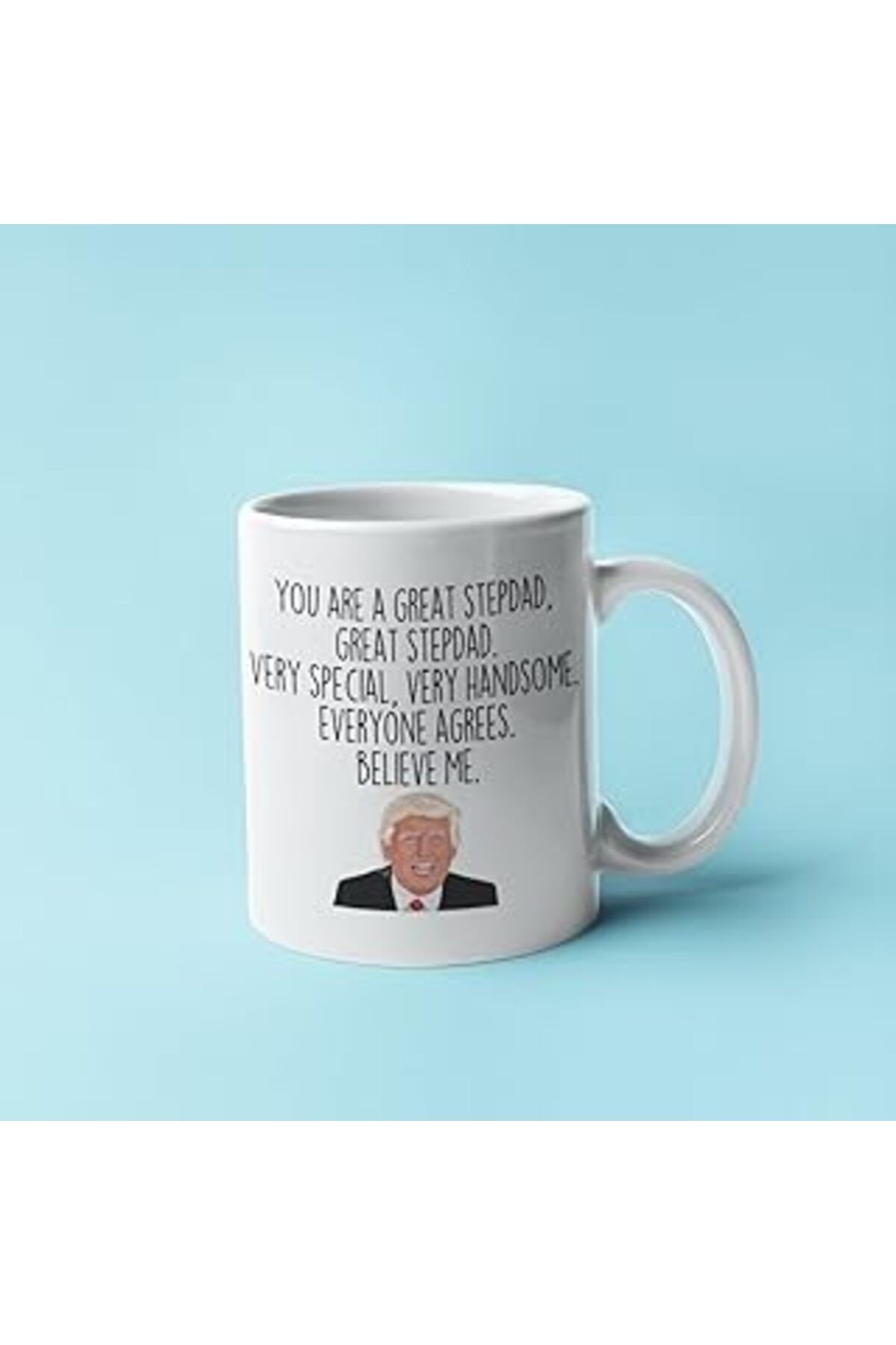 NETWORK ART Print Dore Üvey Baba Kupası, Üvey Baba Kahve Bardağı, Babalar Günü Kupası, İngilizce Kupası 289