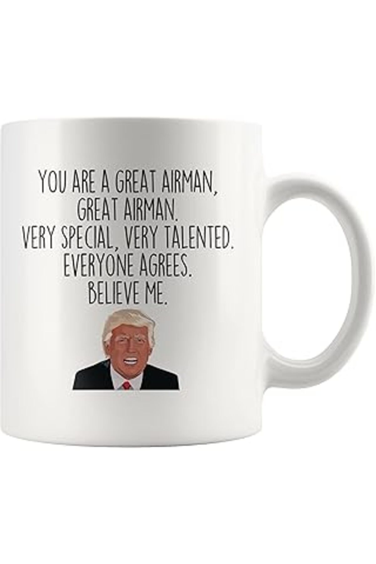 ASİTAN Print Dore Funny Airman Gift, Airman Trump Mug, Gift For Airman, Airman Gift Idea, Funny Gag Gift F